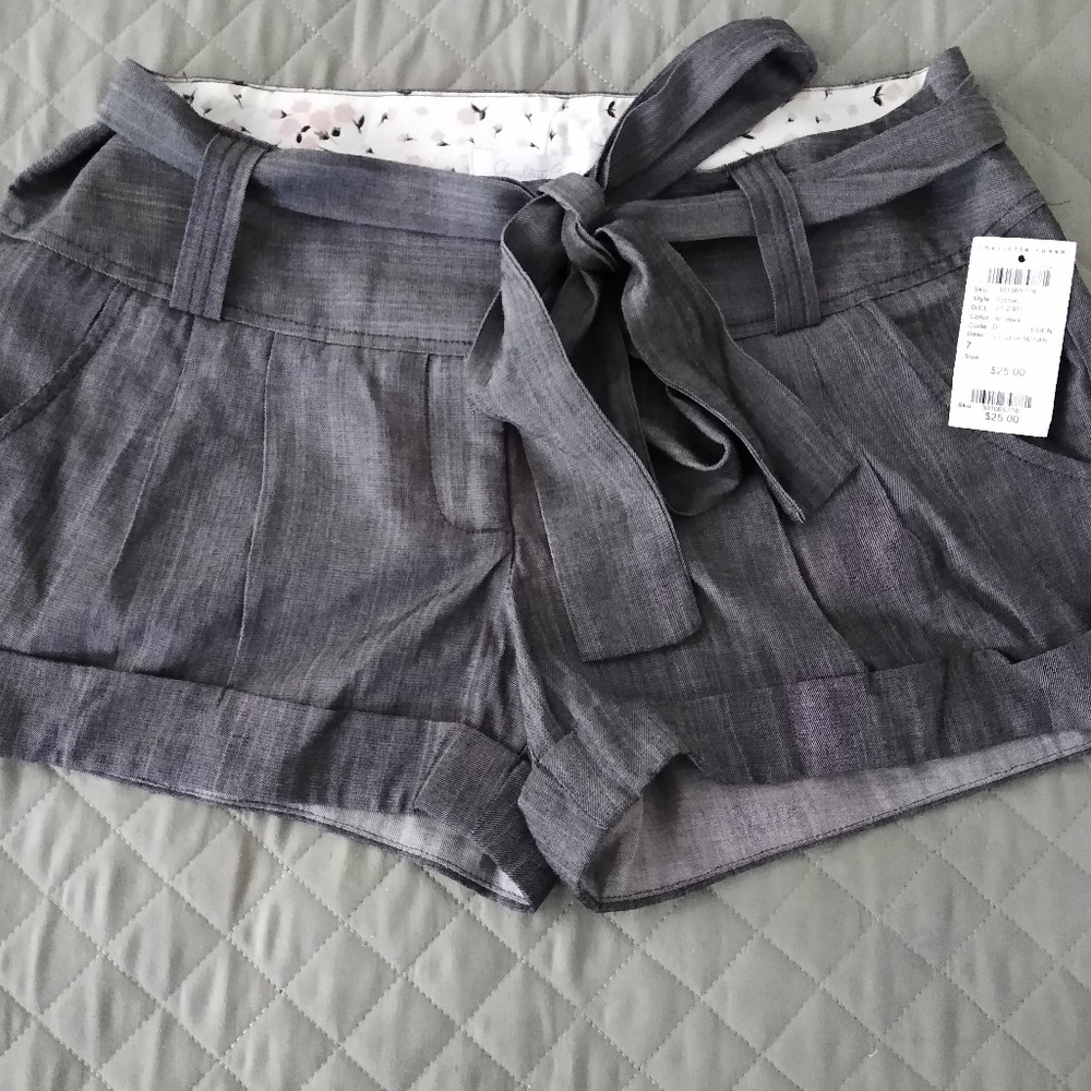 Charlotte Russe Pleated Shorts